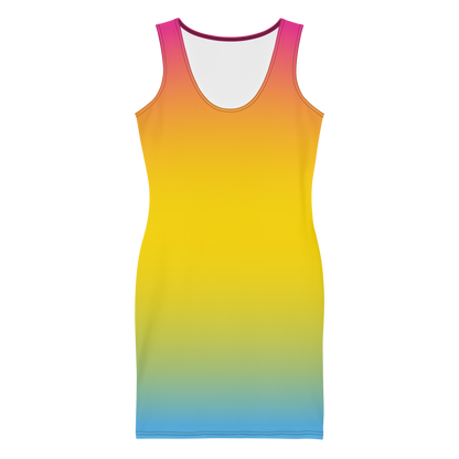 Pan Pride Gradient Bodycon dress