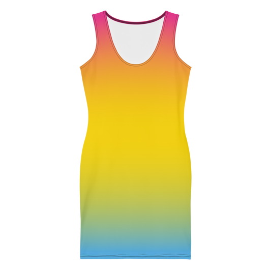 Pan Pride Gradient Bodycon dress