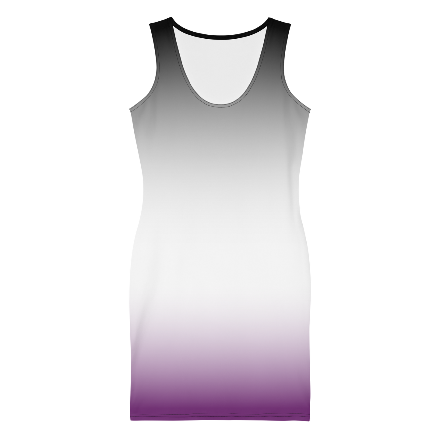 Ace Pride Gradient Bodycon dress