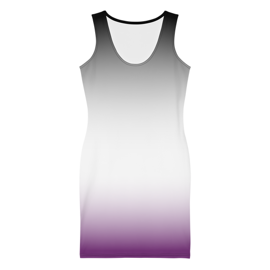 Ace Pride Gradient Bodycon dress