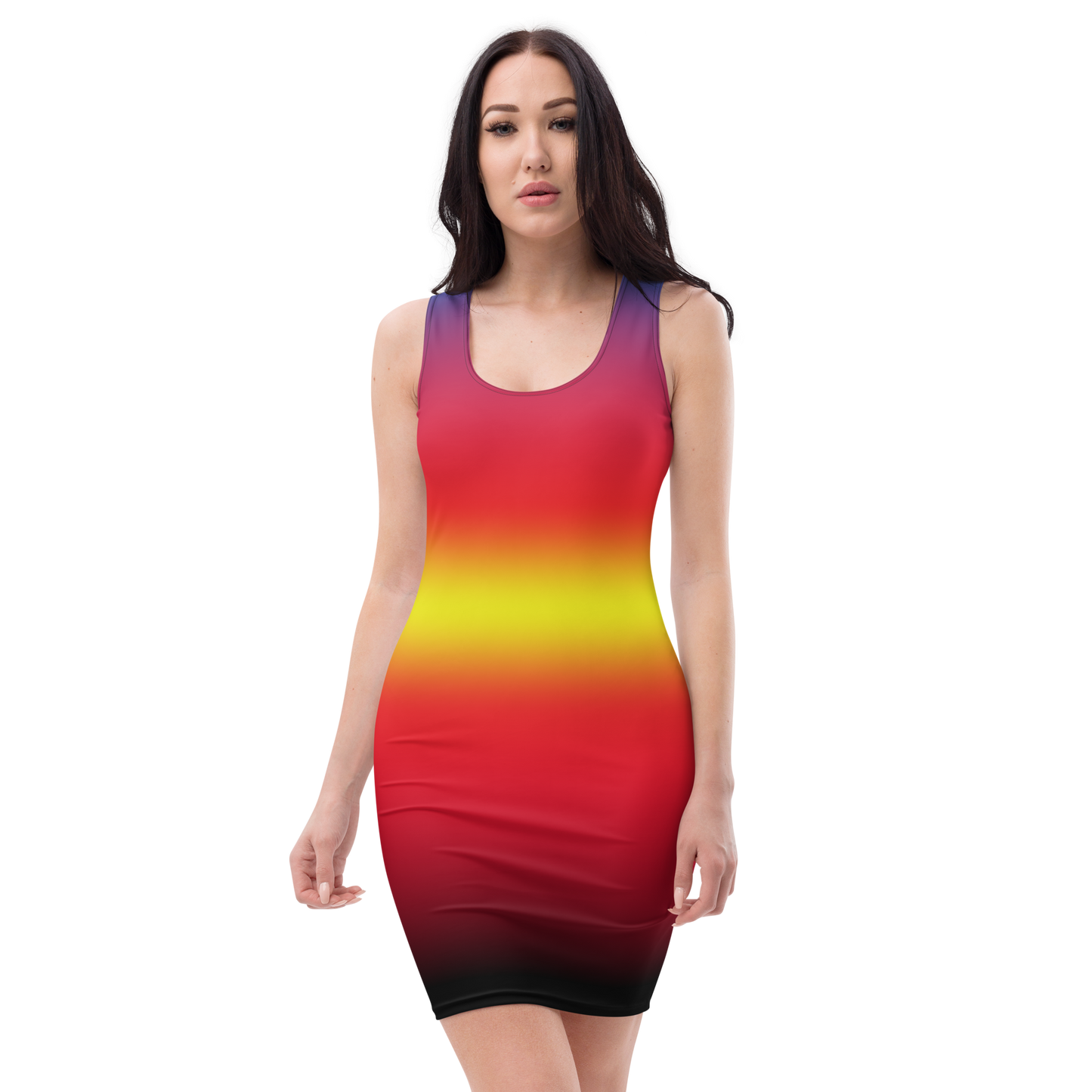 Poly Pride Gradient Bodycon dress