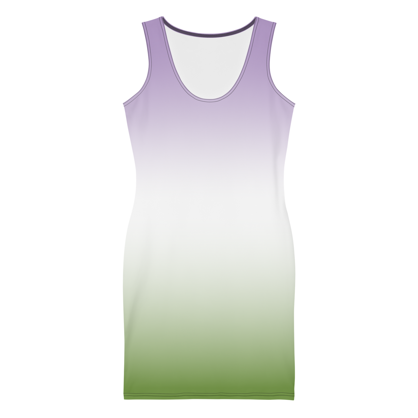 Genderqueer Pride Gradient Bodycon dress