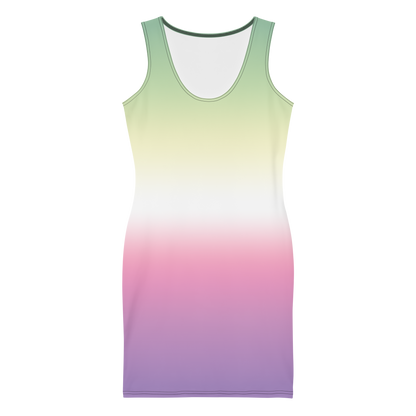 Genderfae Pride Gradient Bodycon dress