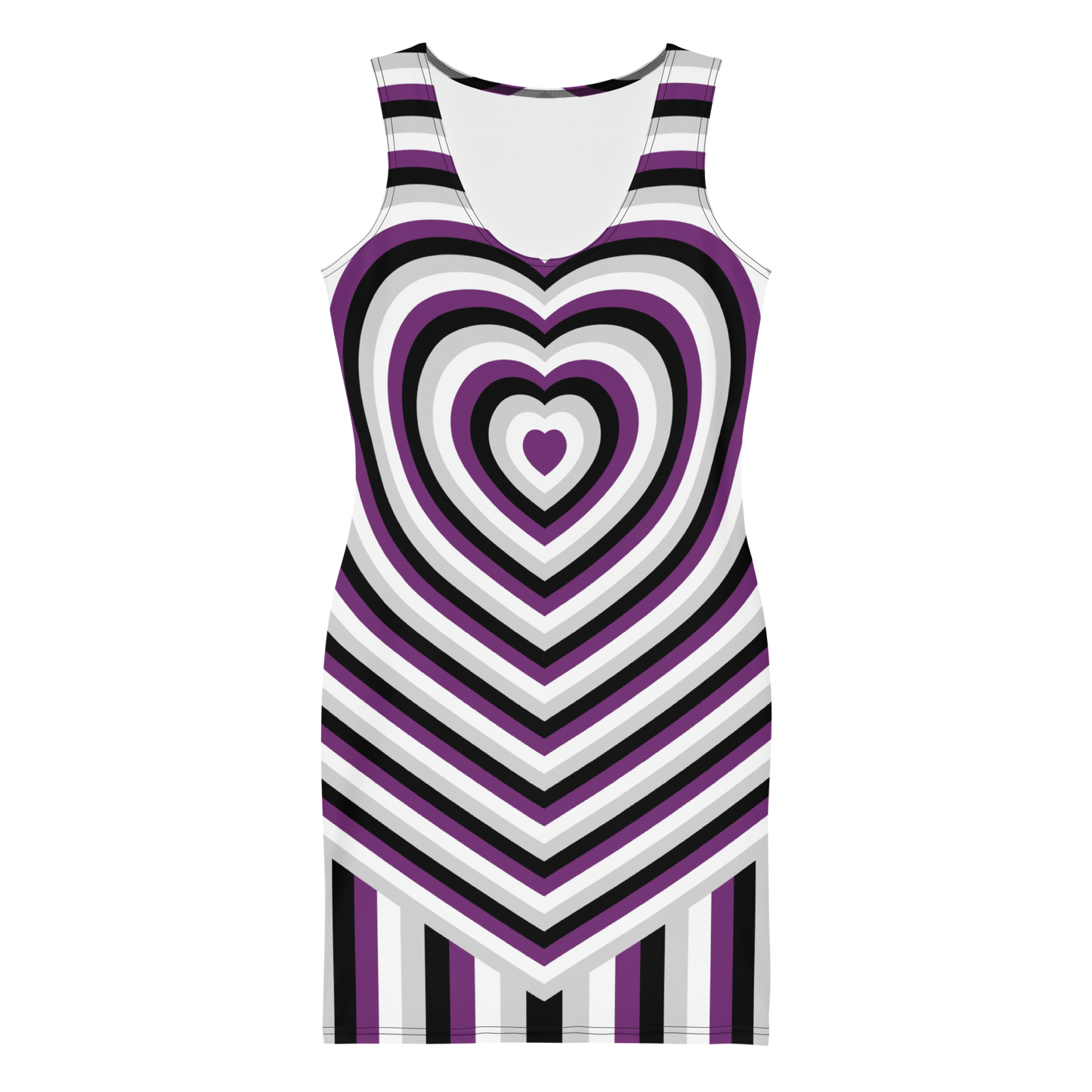 Ace Hearts Bodycon dress