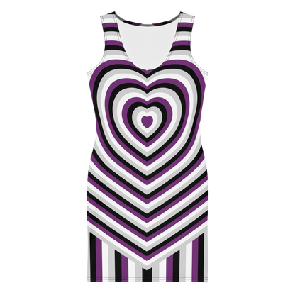 Ace Hearts Bodycon dress