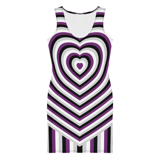 Ace Hearts Bodycon dress