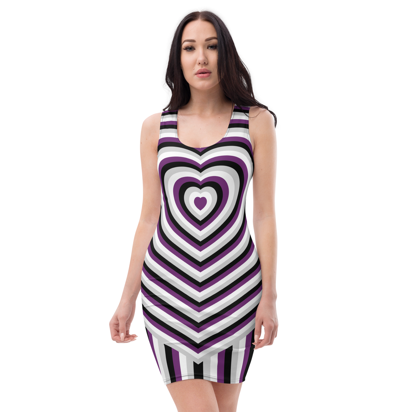 Ace Hearts Bodycon dress