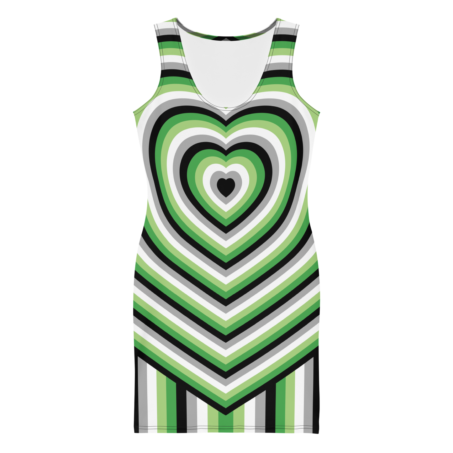 Aro Hearts Bodycon dress