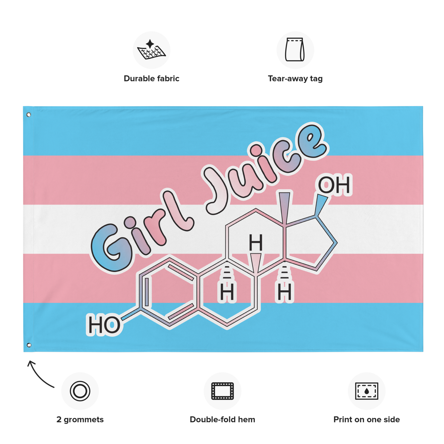 Girl Juice Flag