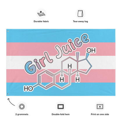 Girl Juice Flag