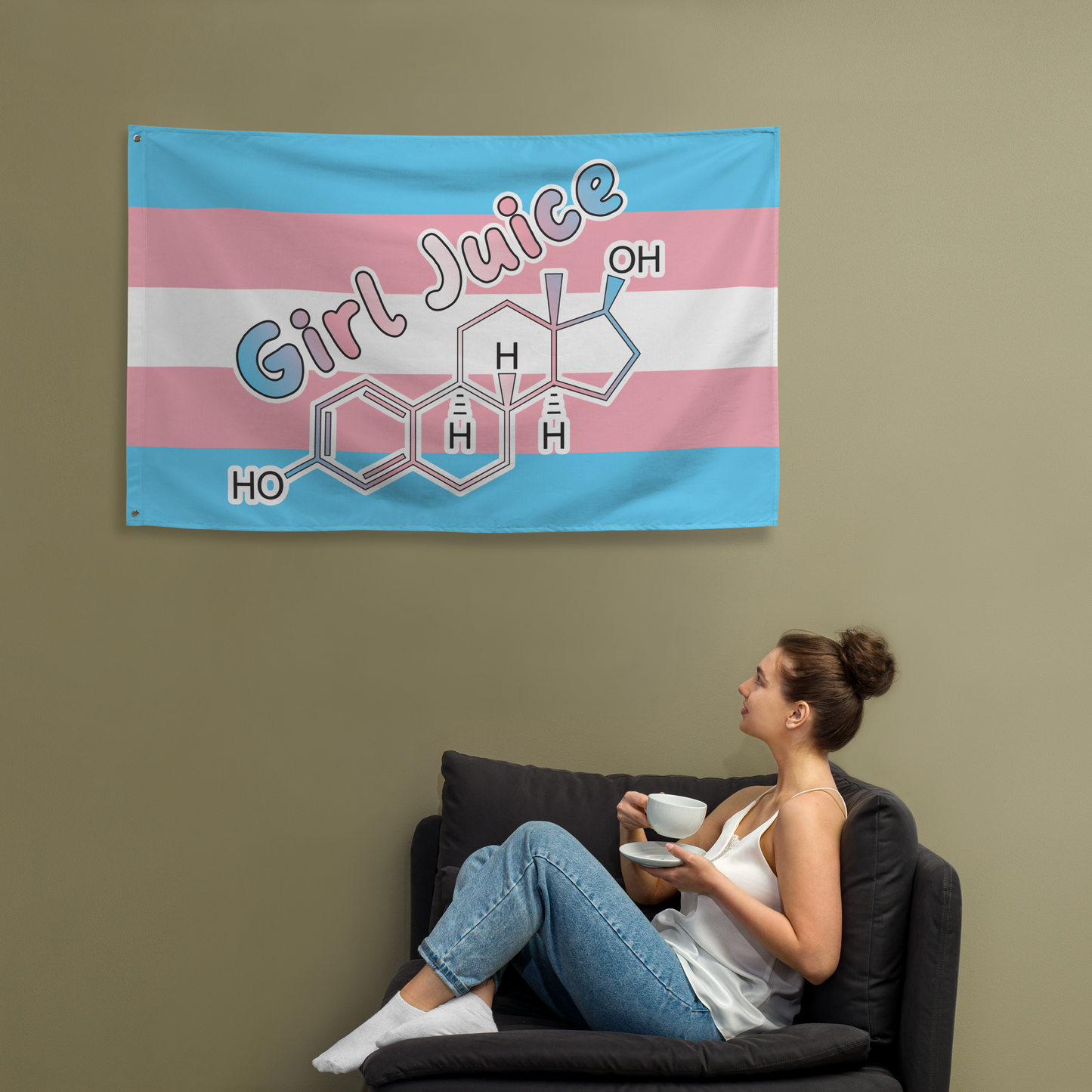 Girl Juice Flag