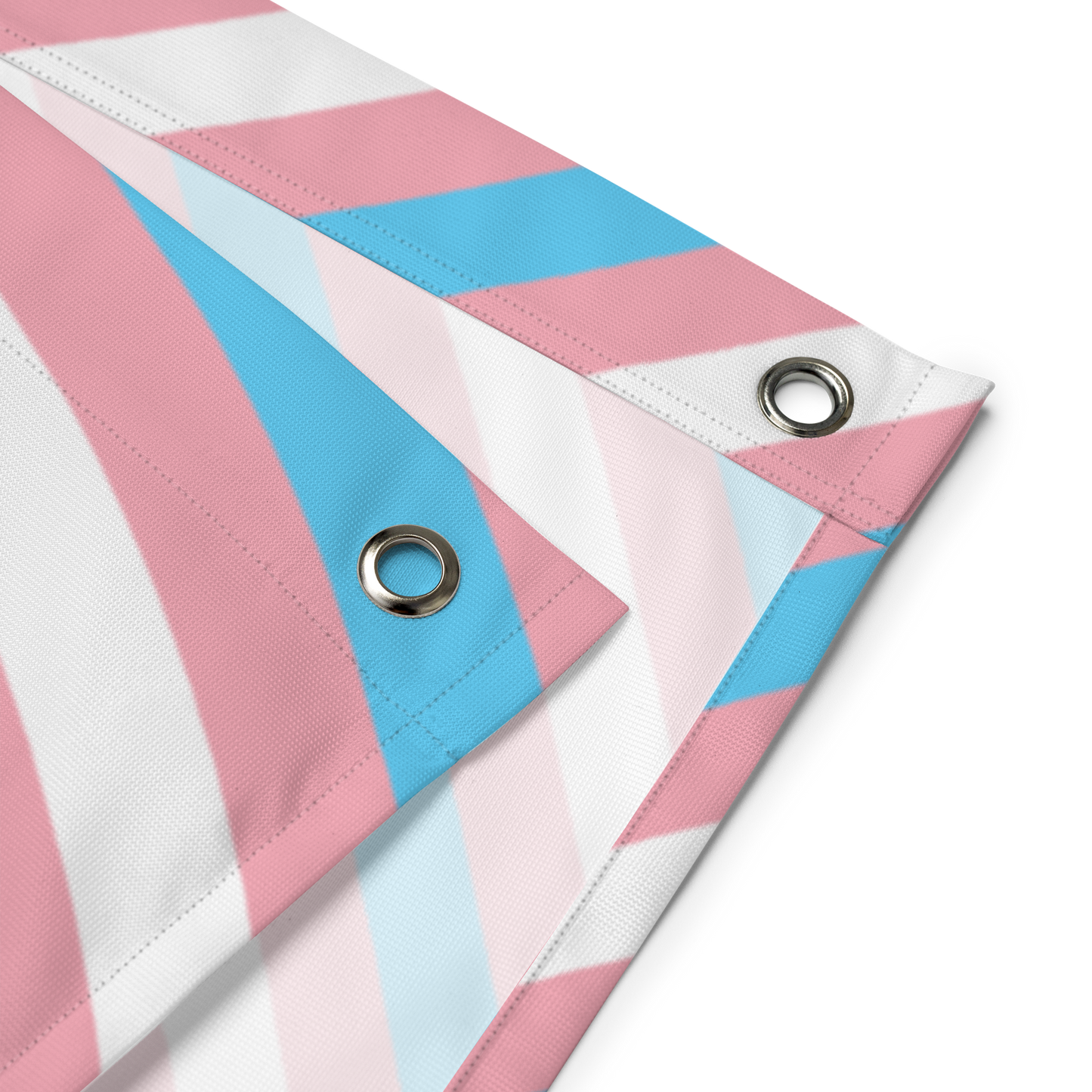 Trans Hearts Flag