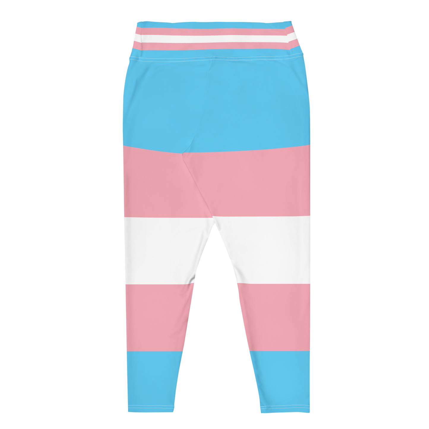 Trans Pride Flag Plus Size Leggings