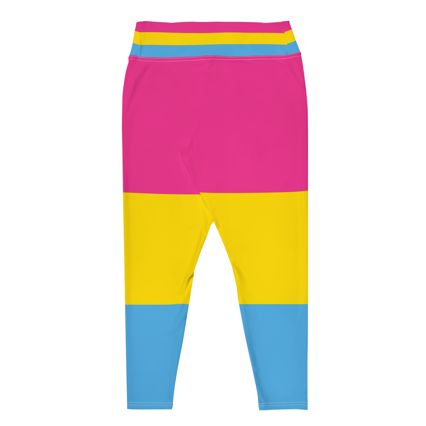 Pan Pride Flag Plus Size Leggings