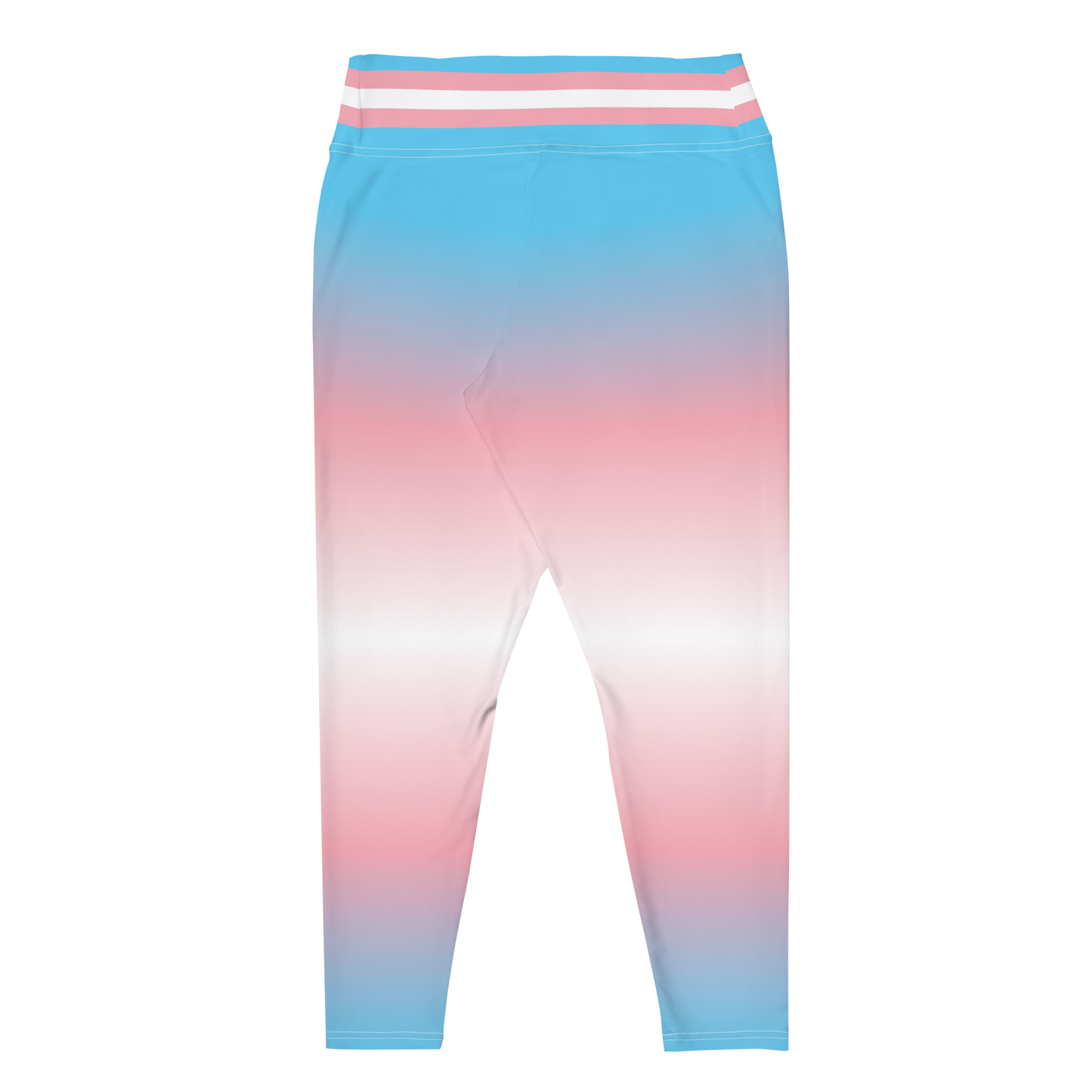 Trans Pride Gradient Plus Size Leggings