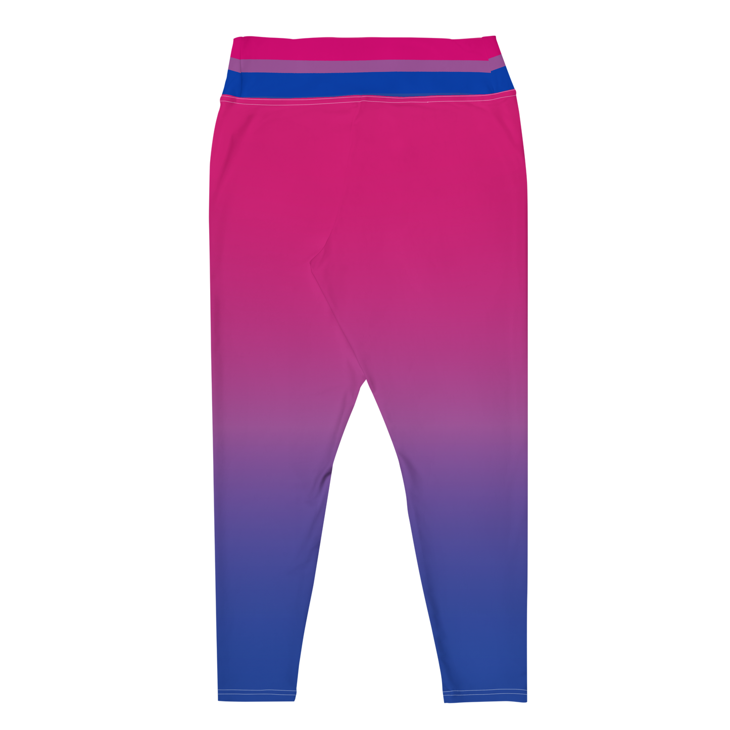 Bi Pride Gradient Plus Size Leggings