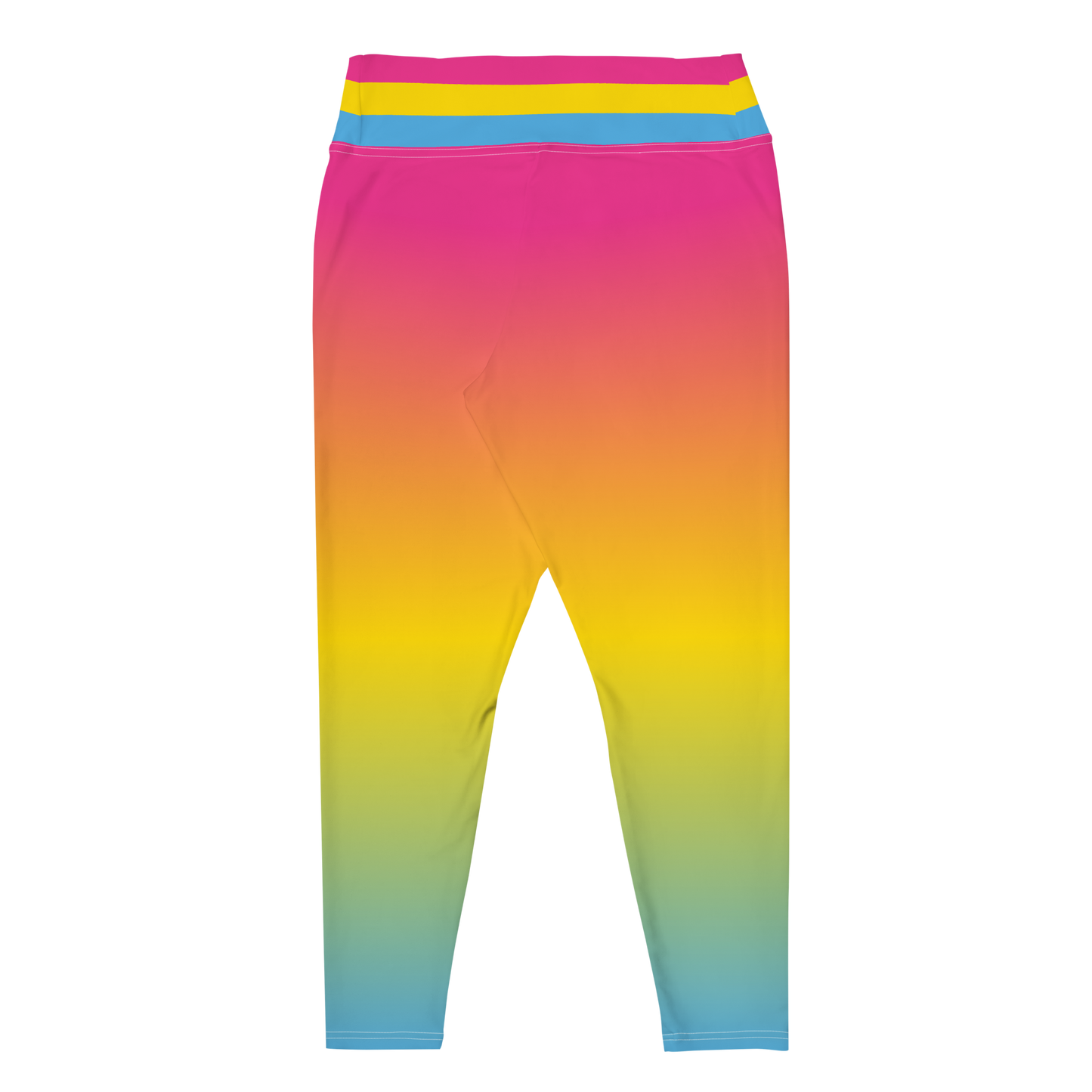 Pan Pride Gradient Plus Size Leggings