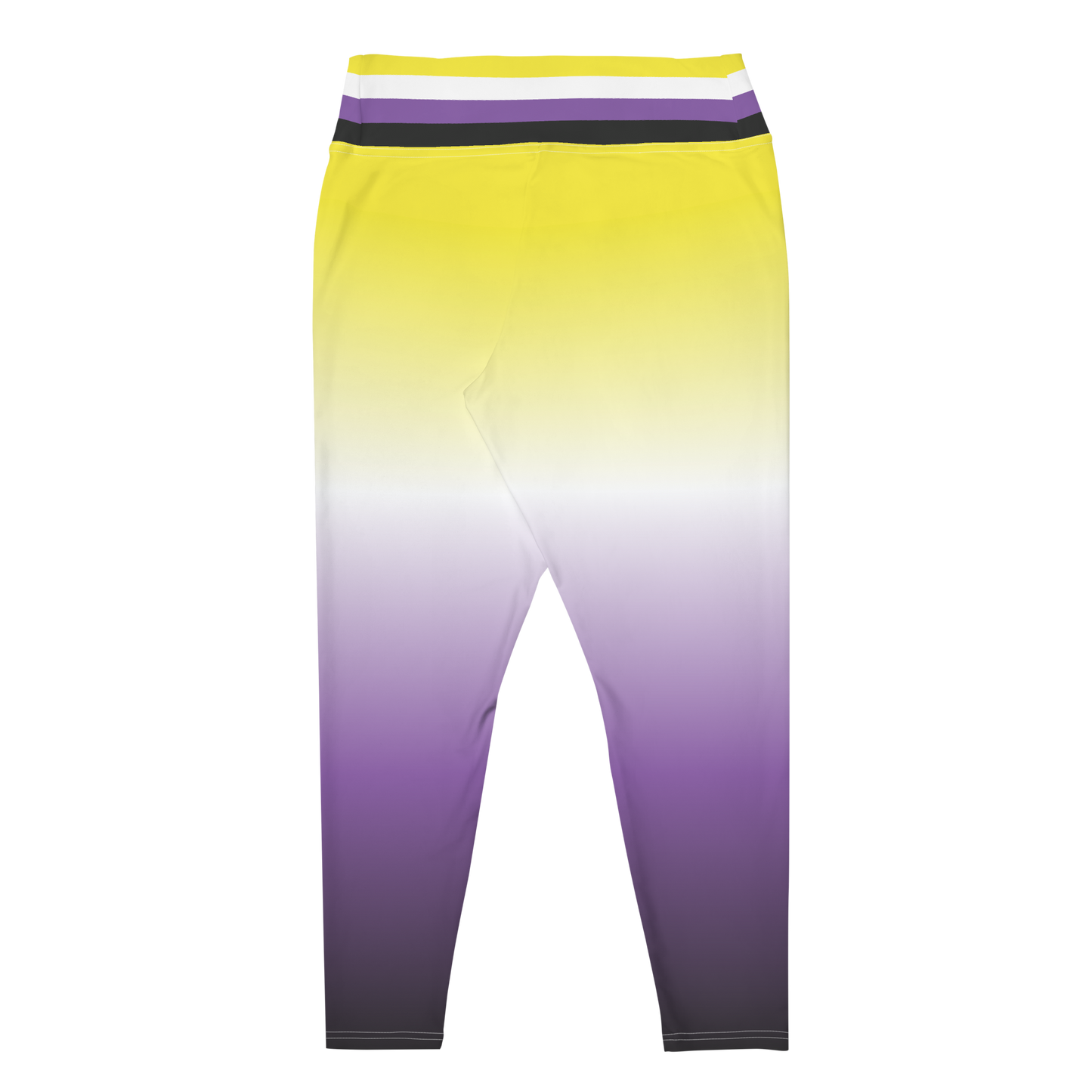 Enby Pride Gradient Plus Size Leggings