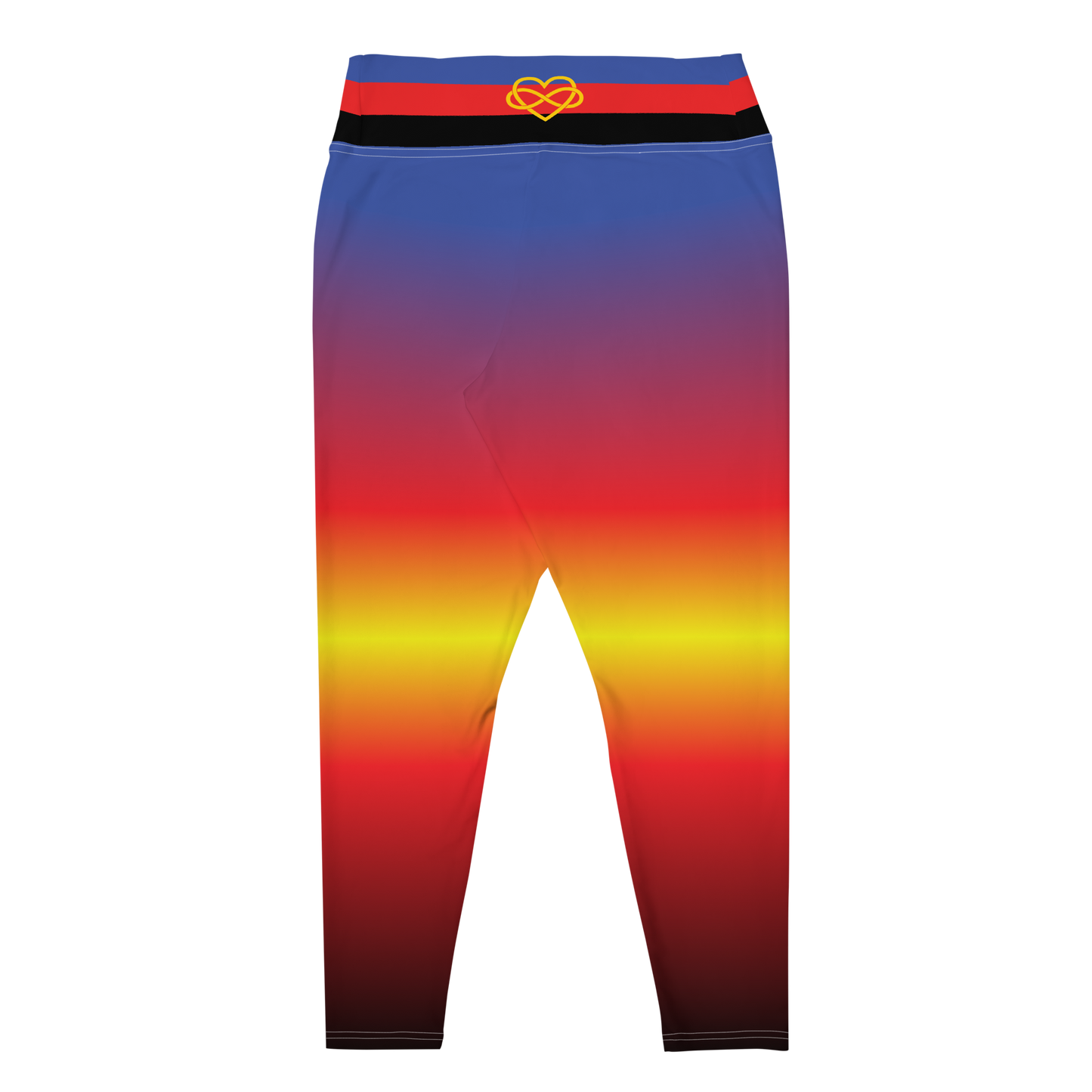 Poly Pride Gradient Plus Size Leggings