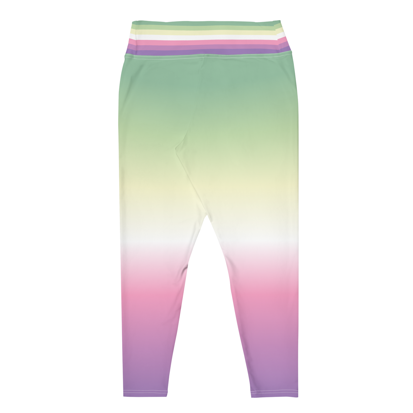 Genderfae Pride Gradient Plus Size Leggings