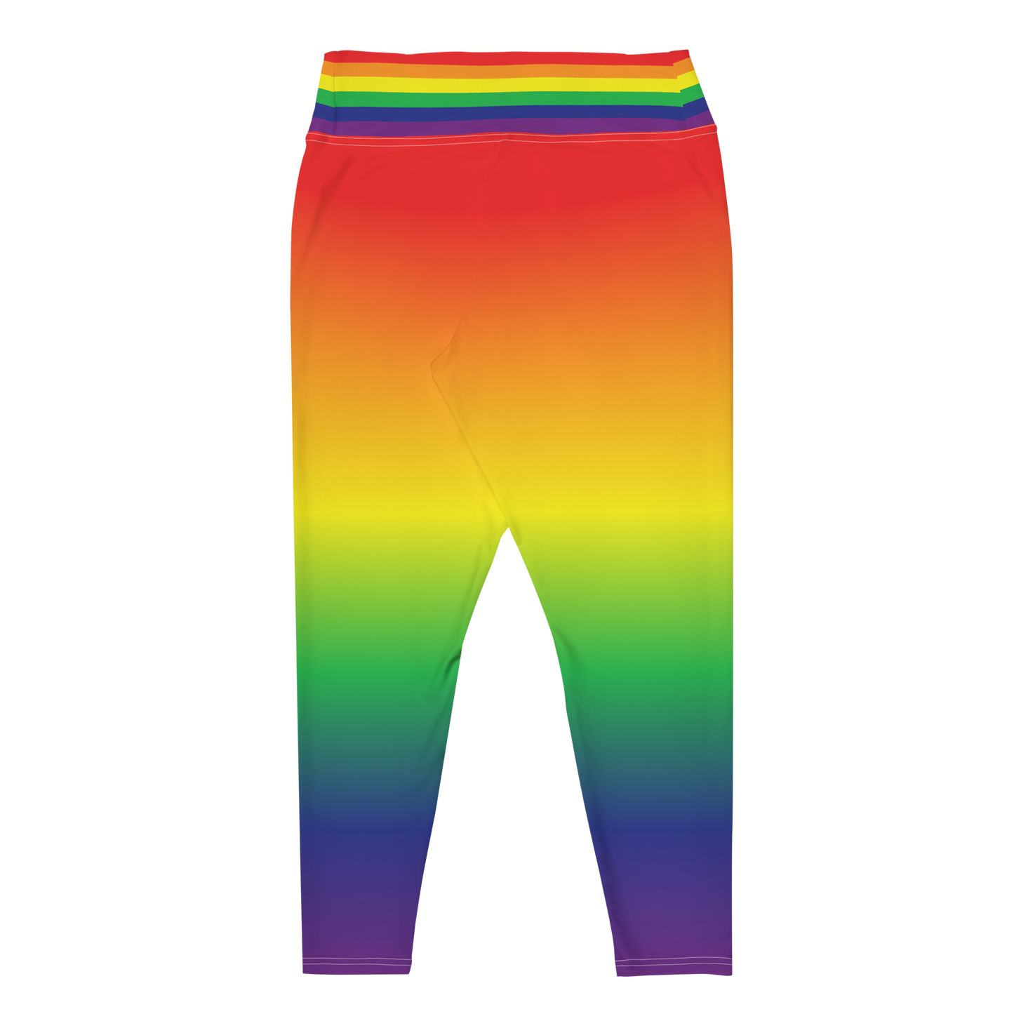 Rainbow Pride Gradient Plus Size Leggings