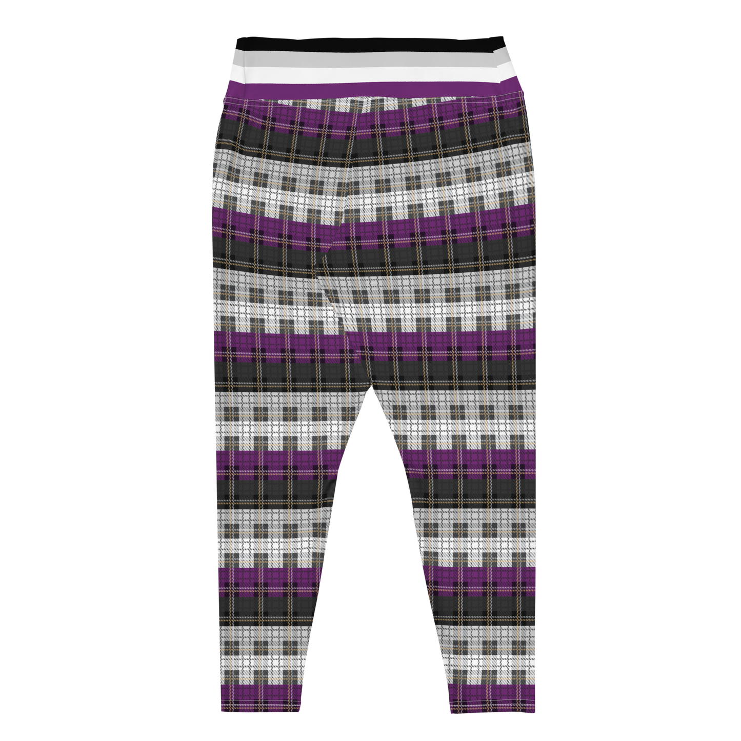 Ace Plaid Plus Size Leggings