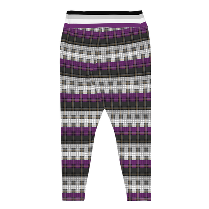 Ace Plaid Plus Size Leggings