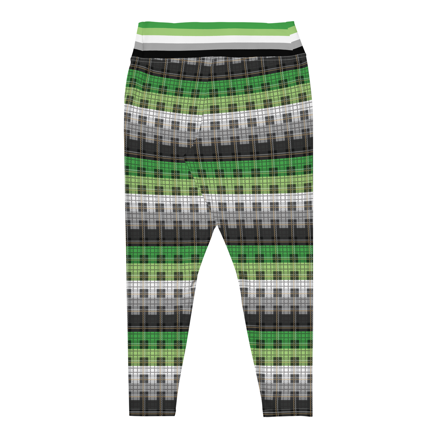 Aro Plaid Plus Size Leggings