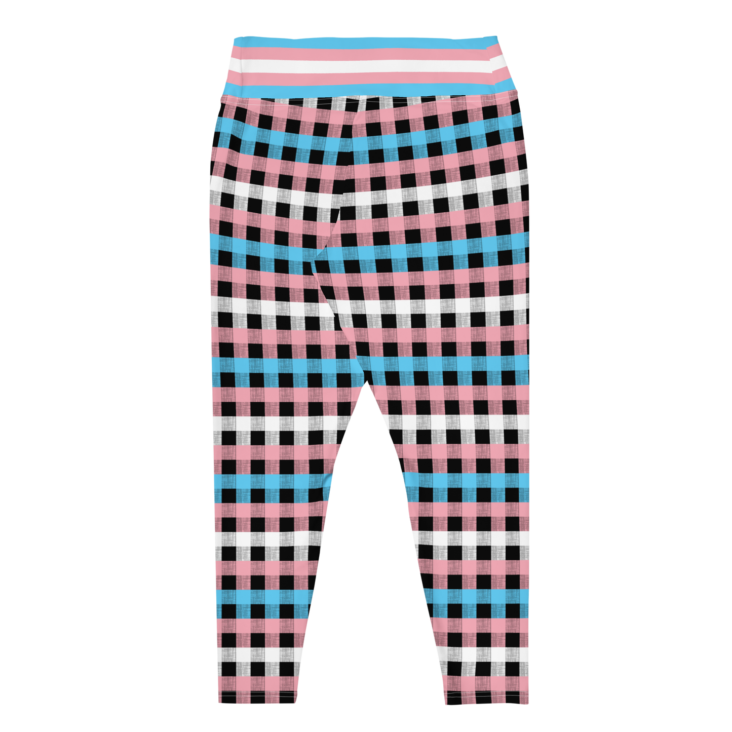 Trans Flannel Plus Size Leggings