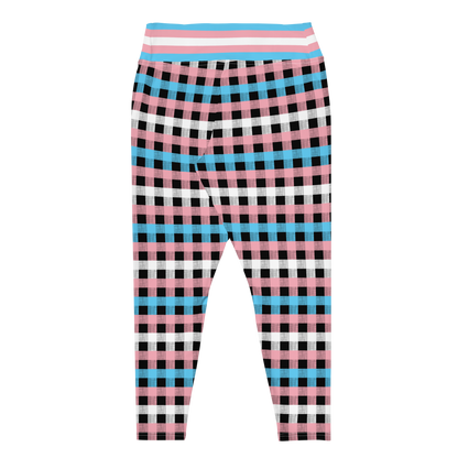 Trans Flannel Plus Size Leggings