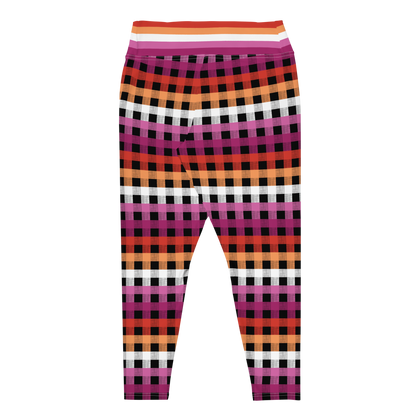 Lesbian Flannel Plus Size Leggings