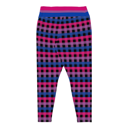 Bi Flannel Plus Size Leggings