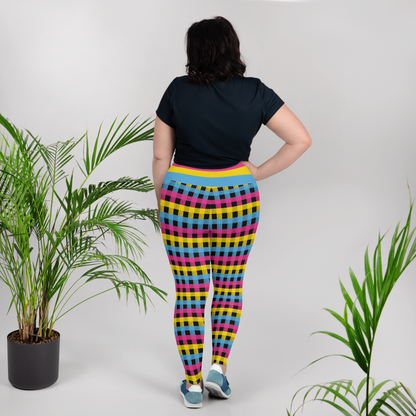 Pan Flannel Plus Size Leggings