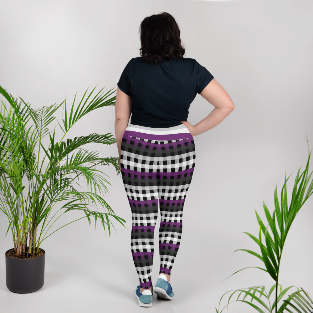 Ace Flannel Plus Size Leggings