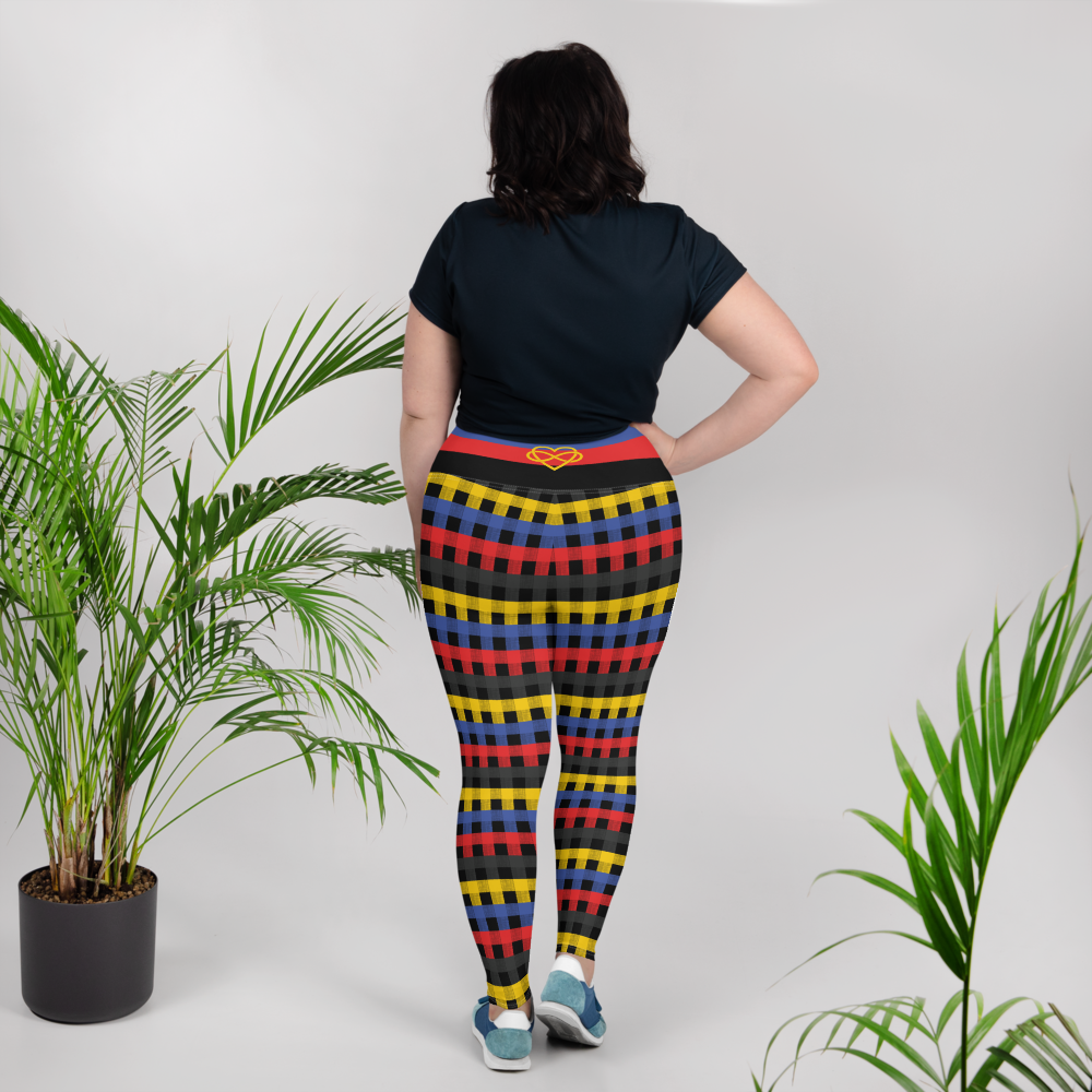 Poly Flannel Plus Size Leggings