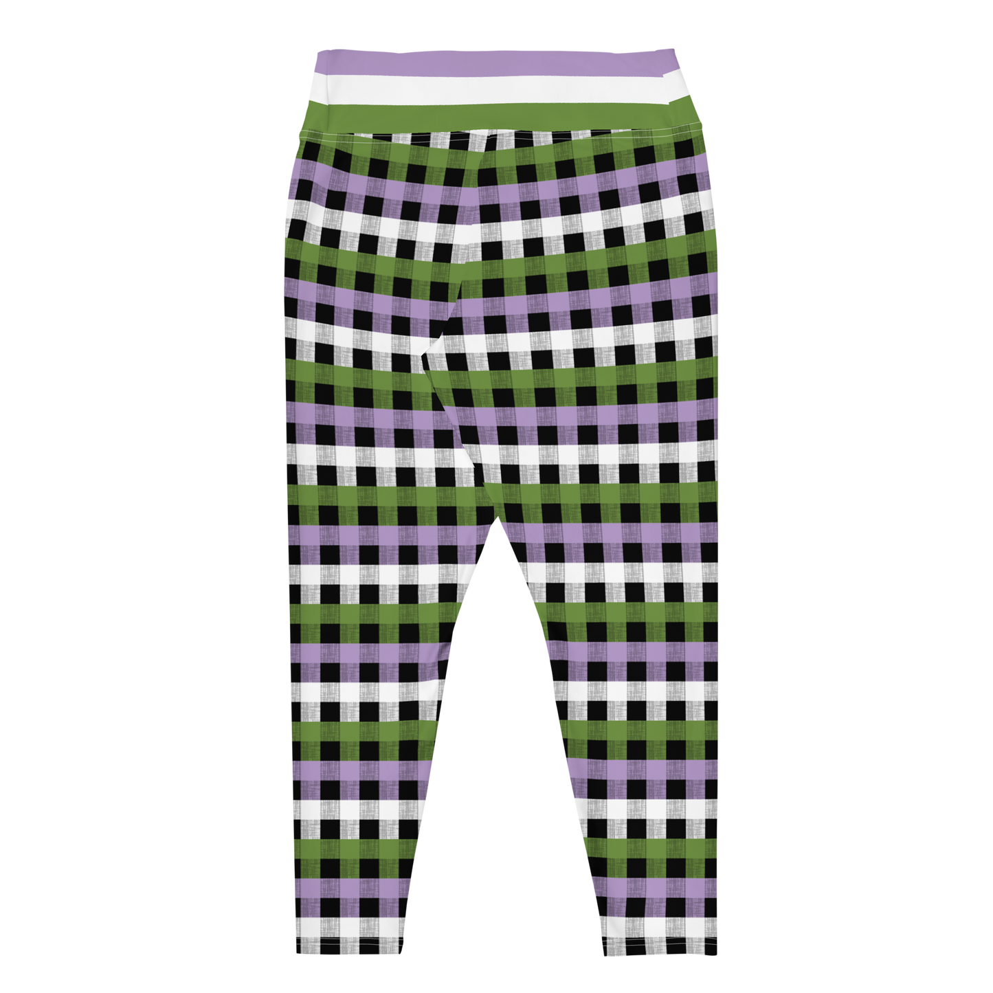 Genderqueer Flannel Plus Size Leggings