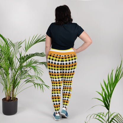 Maverique Flannel Plus Size Leggings