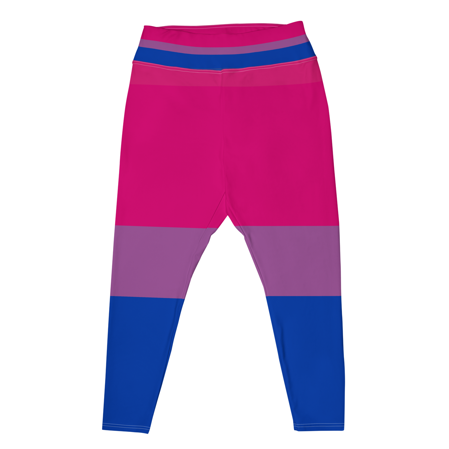 Bi Pride Flag Plus Size Leggings