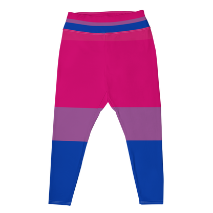 Bi Pride Flag Plus Size Leggings