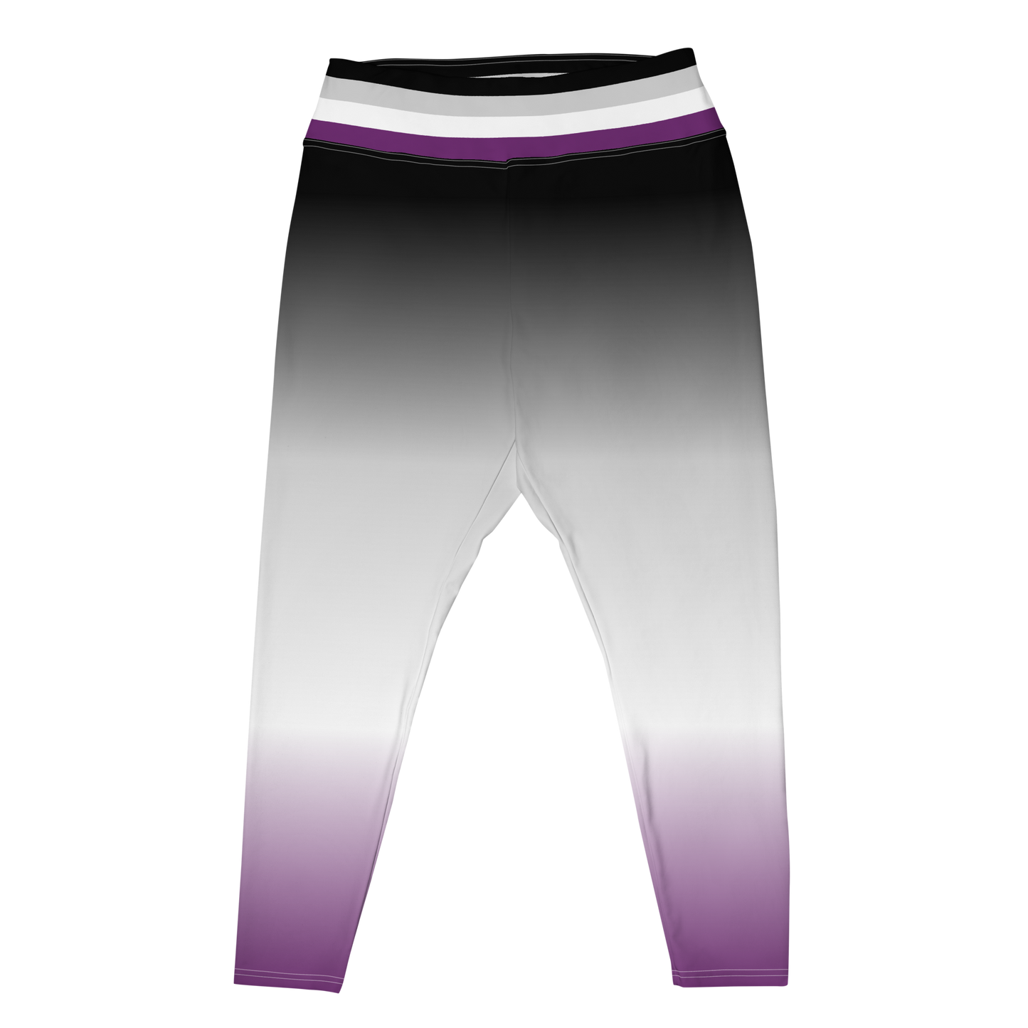 Ace Pride Gradient Plus Size Leggings