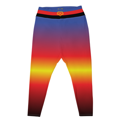 Poly Pride Gradient Plus Size Leggings