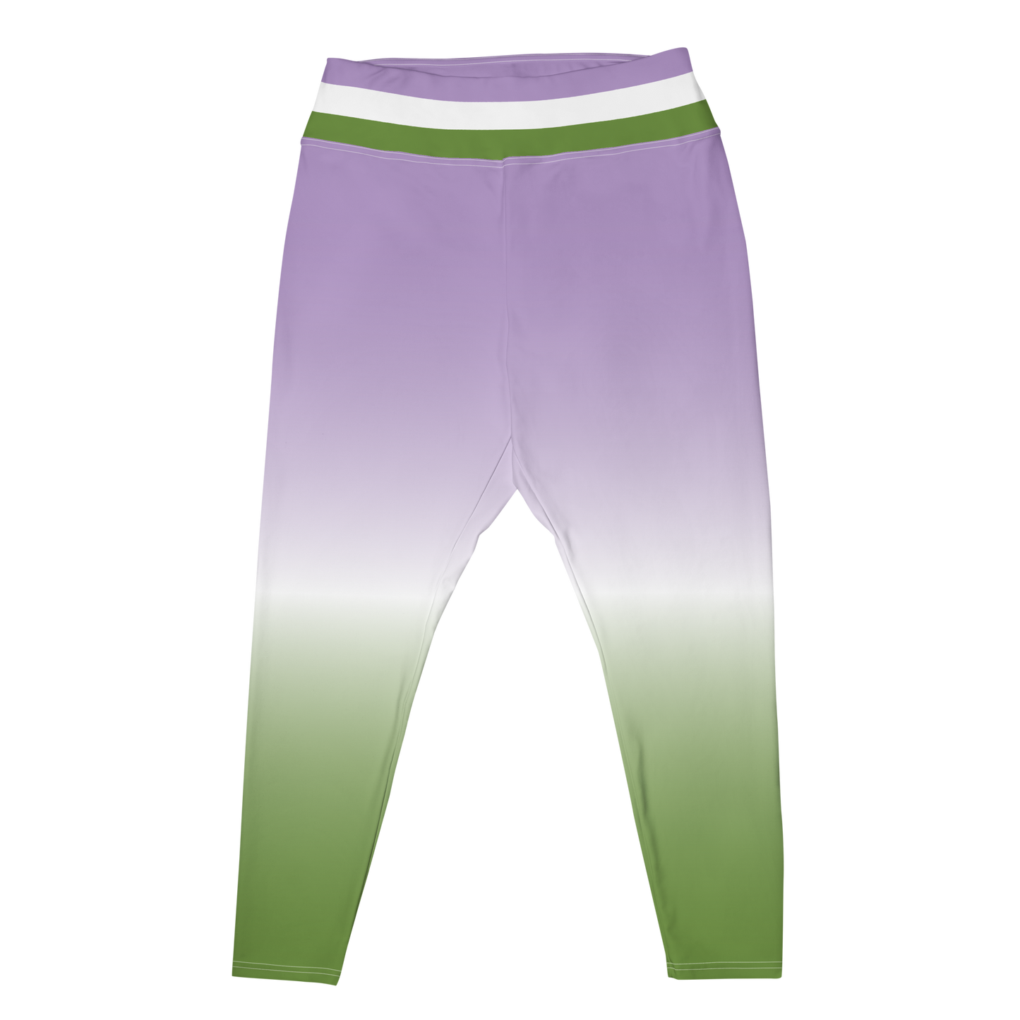 Genderqueer Pride Gradient Plus Size Leggings