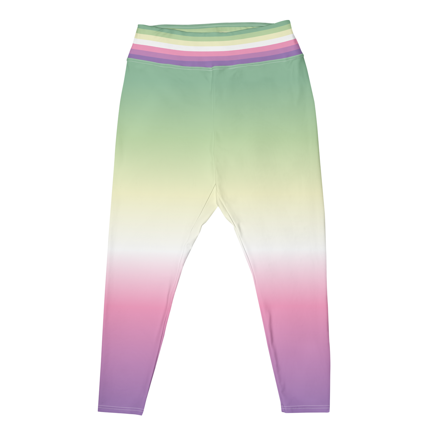 Genderfae Pride Gradient Plus Size Leggings