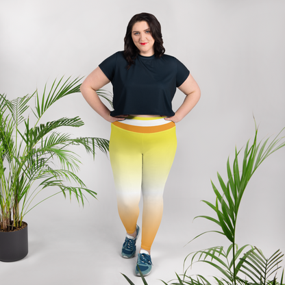 Maverique Pride Gradient Plus Size Leggings