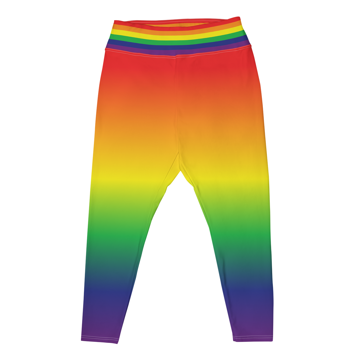 Rainbow Pride Gradient Plus Size Leggings