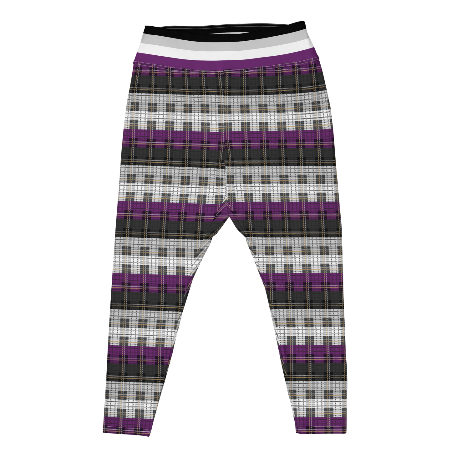 Ace Plaid Plus Size Leggings