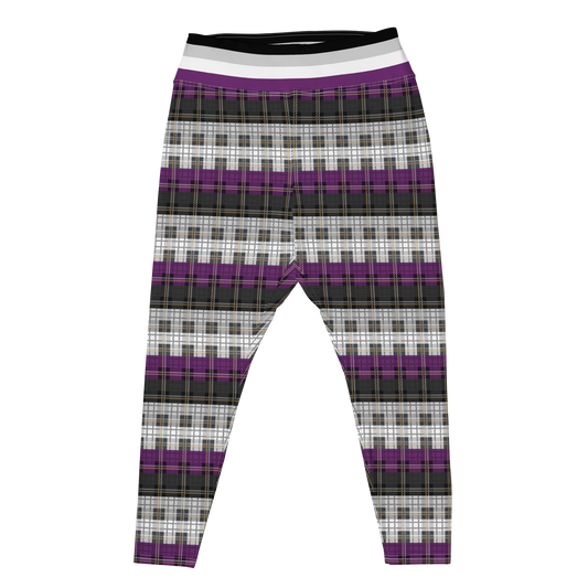 Ace Plaid Plus Size Leggings