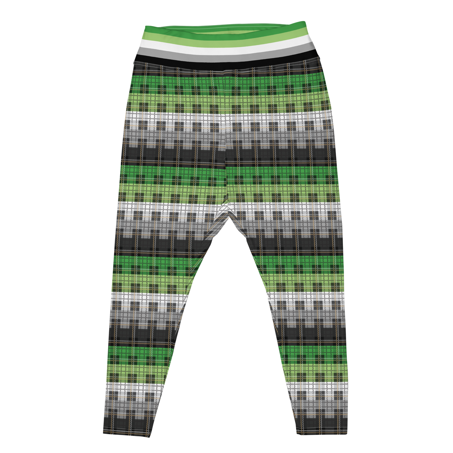 Aro Plaid Plus Size Leggings