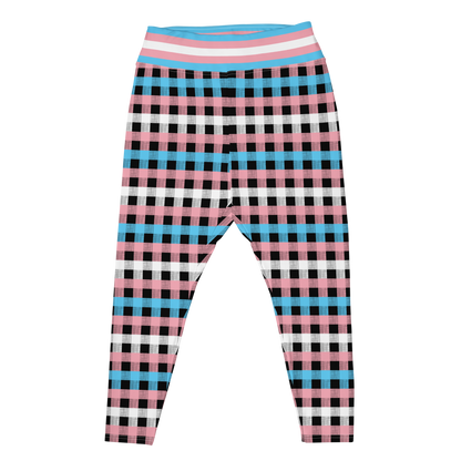 Trans Flannel Plus Size Leggings