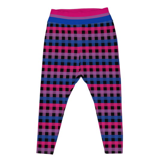 Bi Flannel Plus Size Leggings